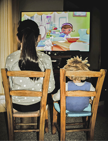 Watching TV Watching TV