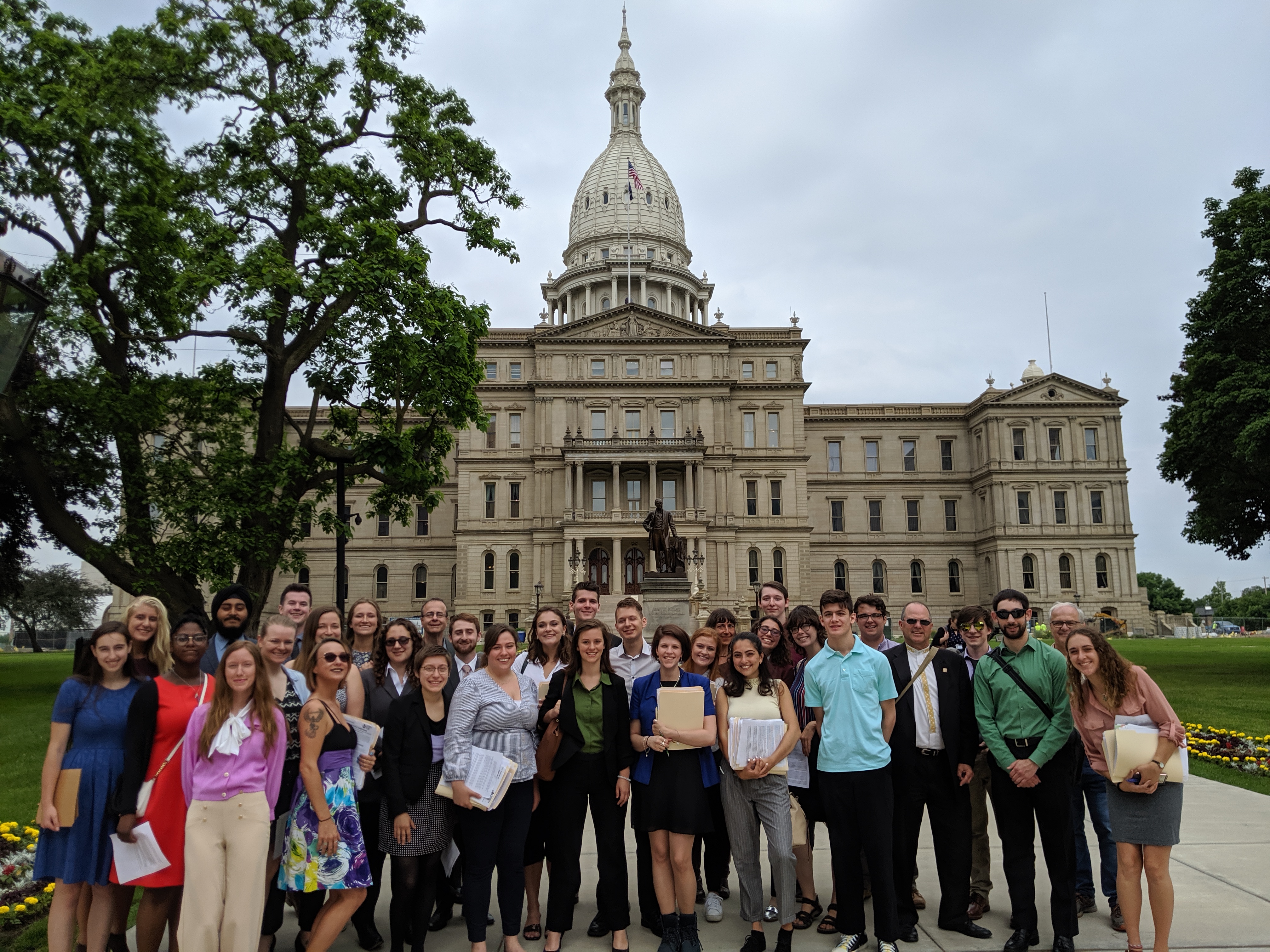 Lobby day in Lansing Lobby day in Lansing