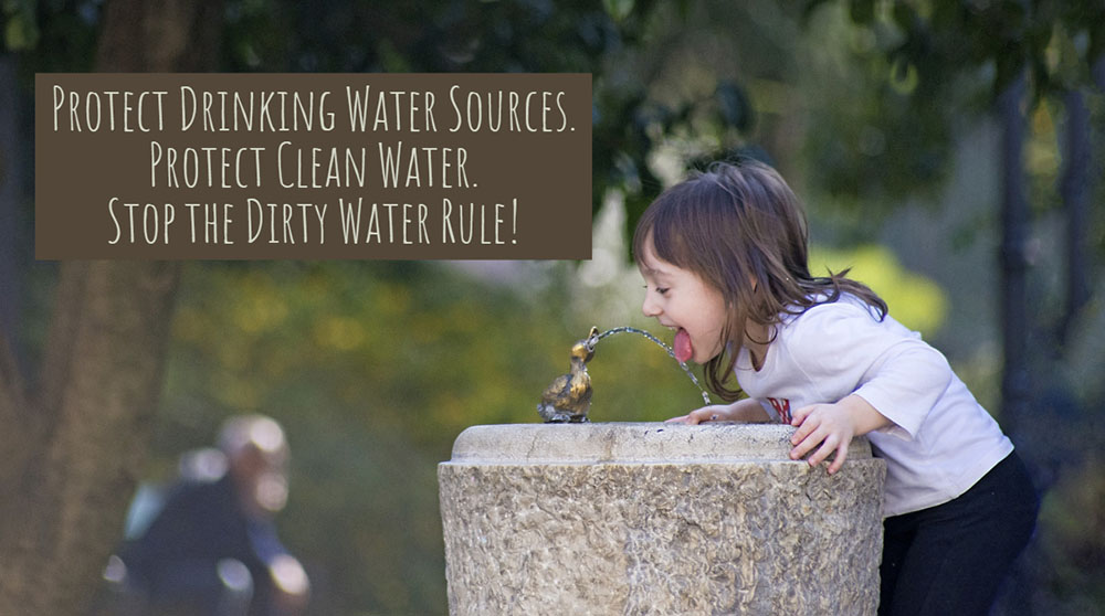 Reject the Dirty Water Rule Reject the Dirty Water Rule