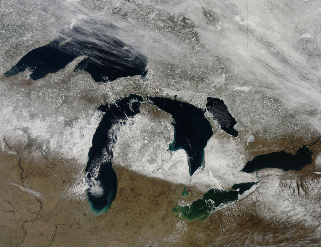 Great Lakes / photo: flickr.com/gsfc (CC BY 2.0) Great Lakes / photo: flickr.com/gsfc (CC BY 2.0)