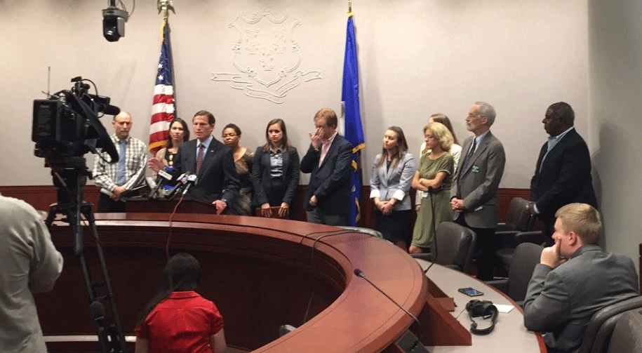 Senator Blumenthal Paris Accord Event - June 2017 Senator Blumenthal Paris Accord Event - June 2017