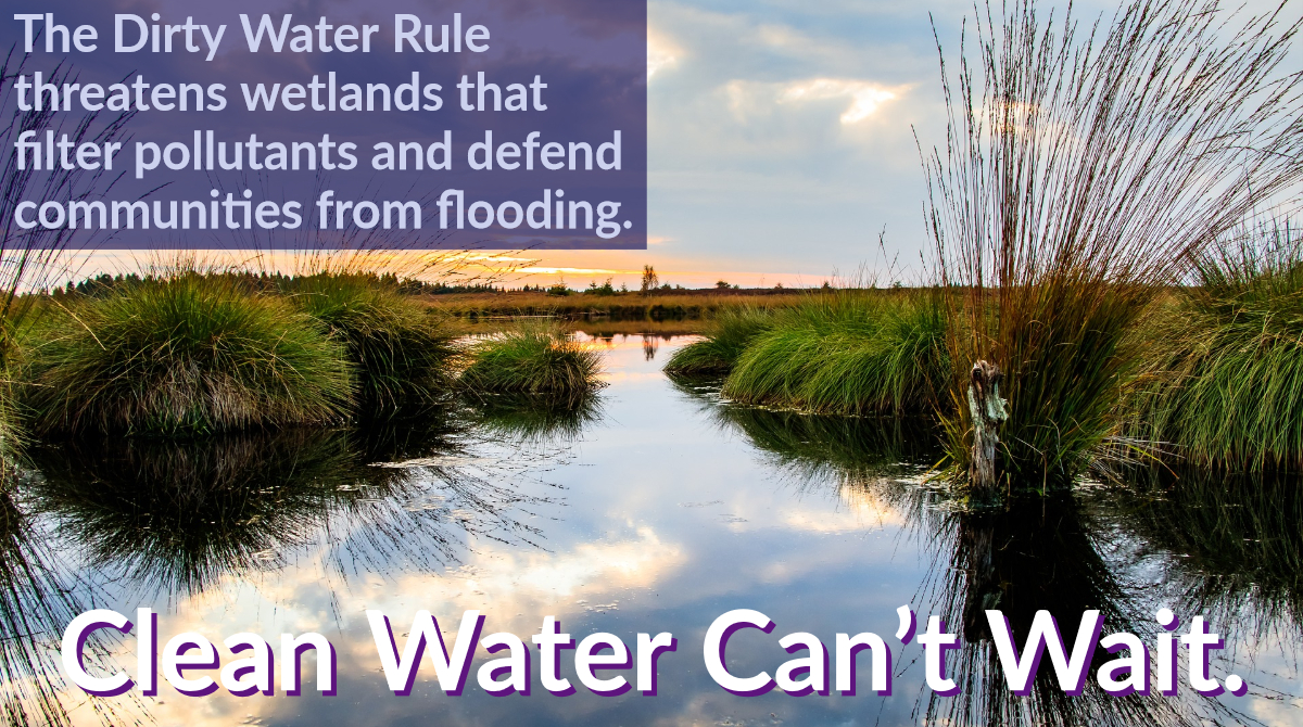 Stop the Dirty Water Rule! Stop the dirty water rule!