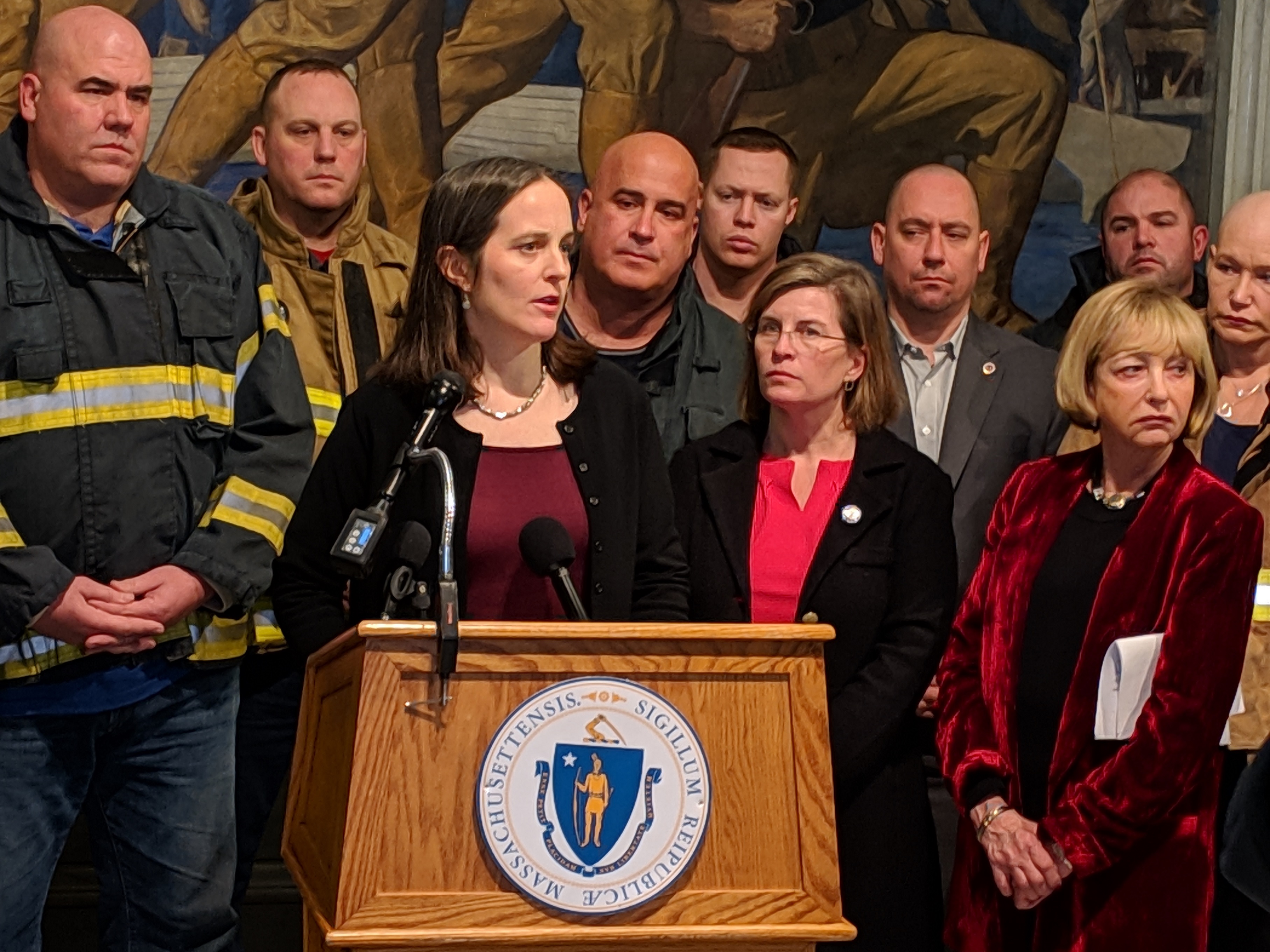 MA_Elizabeth Saunders_Firefighter and Childrens protection act press conf Jan 2019 MA_Elizabeth Saunders_Firefighter and Childrens protection act press conf Jan 2019