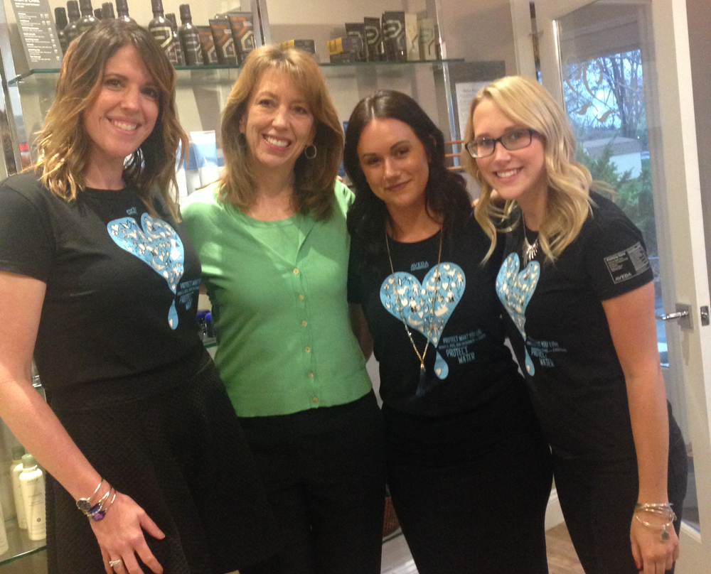 At the Salon Event