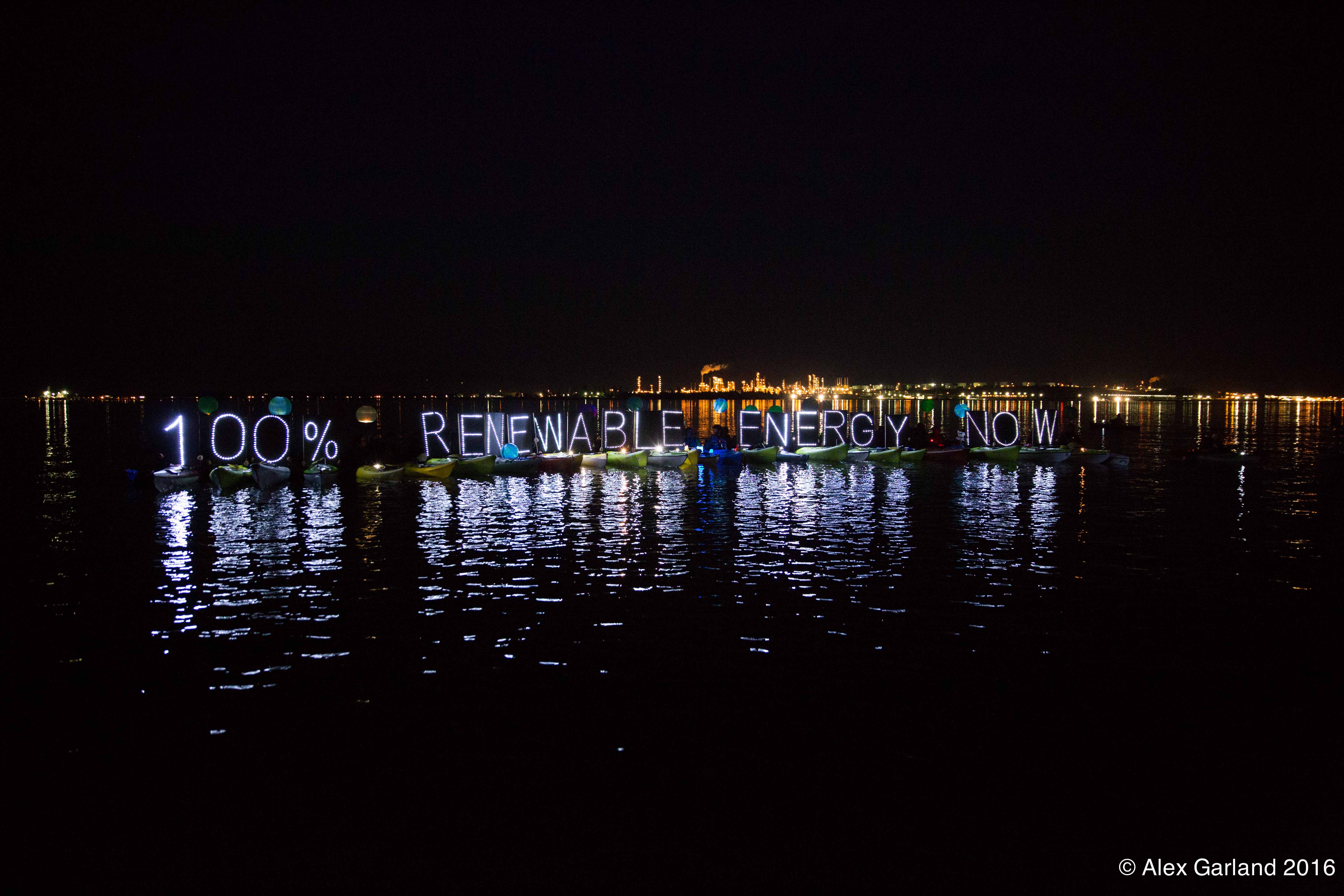 Renewable Energy Now! Photo credit: Alex Garland, 2016 Renewable Energy Now! Photo credit: Alex Garland, 2016