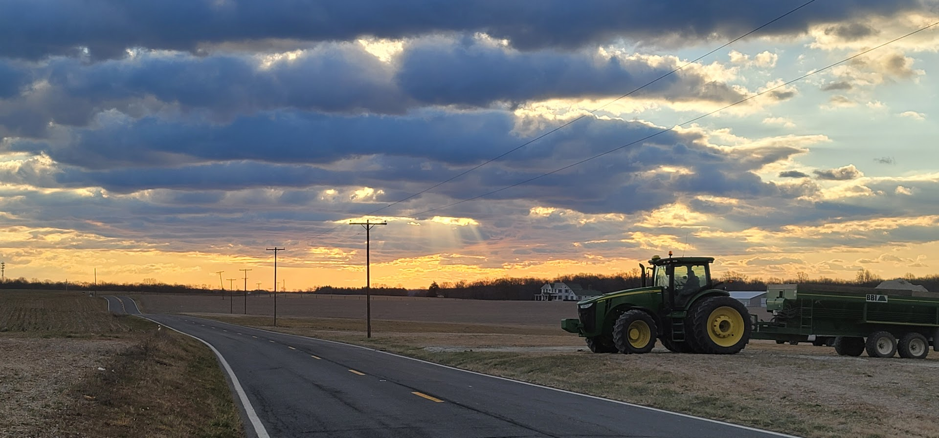 Montgomery County's Agricultural Reserve Montgomery County's Agricultural Reserve at sunrise