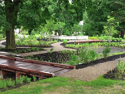 Bioretention_Rhode Island_Photo courtesy of Providence College Bioretention_Rhode Island_Photo courtesy of Providence College
