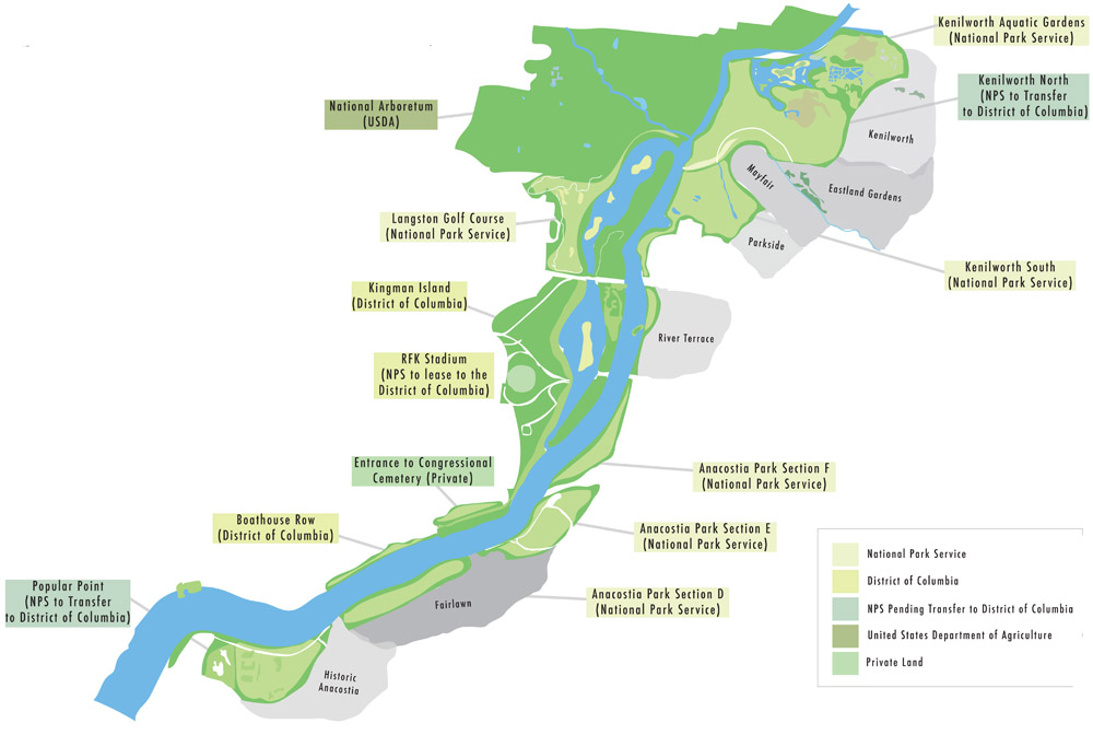 Map of the Anacostia in DC - Anacostia Waterfront Trust Map of the Anacostia in DC - Anacostia Waterfront Trust