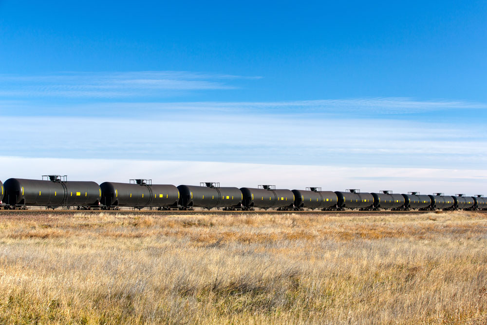 Oil train with DOT-111 train cars. Photo credit: Todd Klassy / Shutterstock Oil train with DOT-111 train cars. Photo credit: Todd Klassy / Shutterstock