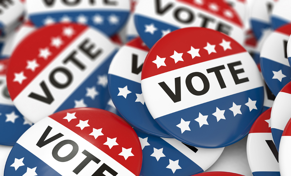 Vote pins. Credit: luismmolina / iStockPhoto Vote pins. Credit: luismmolina / iStockPhoto