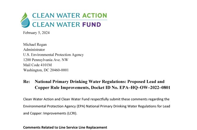 National Primary Drinking Water Regulations: Proposed Lead and Copper Rule Improvements