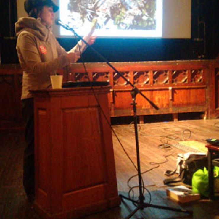 Marilaine Savard shares her experience with the Lac-Mégantic oil train explosion with Baltimore Marilaine Savard shares her experience with the Lac-Mégantic oil train explosion with Baltimore