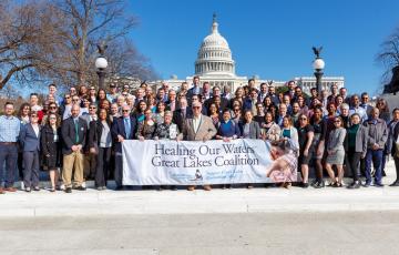 Minnesota’s Great Lakes Day team meeting with Republican U.S. Representative Jim Hagedorn (CD-1)