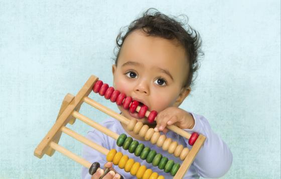 Child Playing with Toys