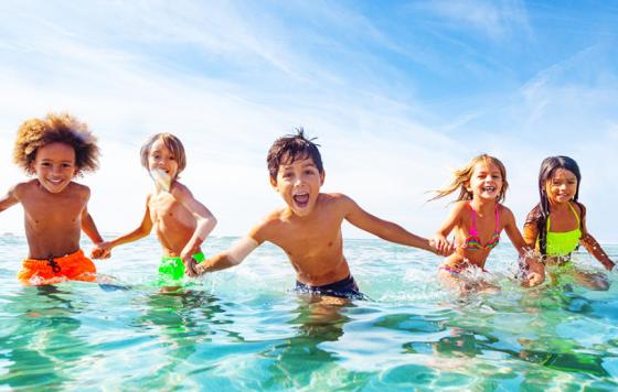Children in Water