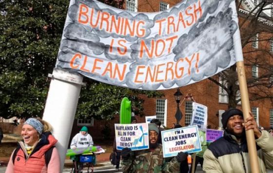 Incinerator Protest