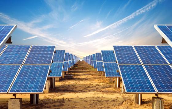Solar installation. Photo credit :gyn9037 / Shutterstock